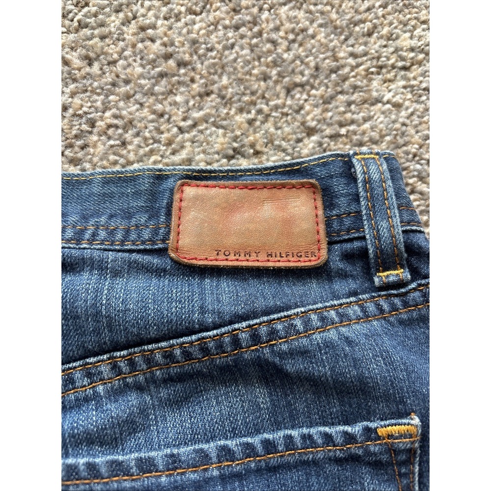 Womens Boot Cut Dark Wash Tommy Hilfiger Jeans Size 6/8 - Picture 5 of 5